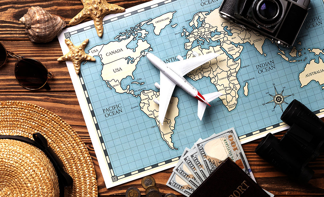 Practice 04: السياحة والسفر